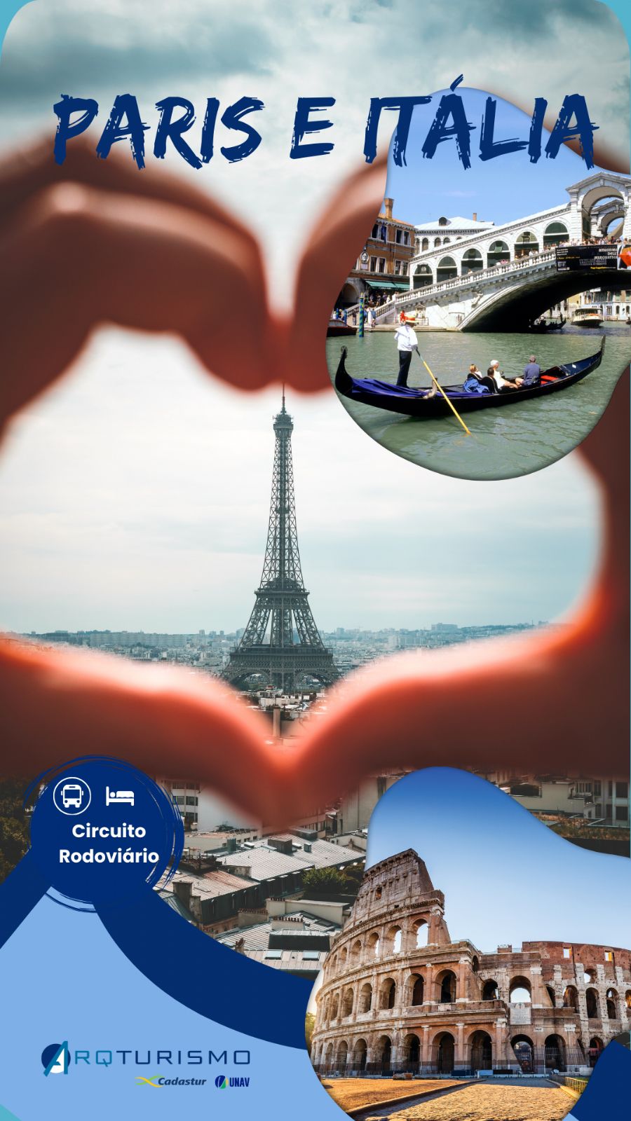 Especial Verão Europeu – Paris e Itália